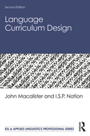 Language Curriculum Design - John Macalister - I.S.P. Nation