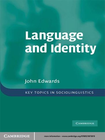 Language and Identity - John Edwards
