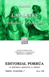 Las leyes · Epinomis · El político
