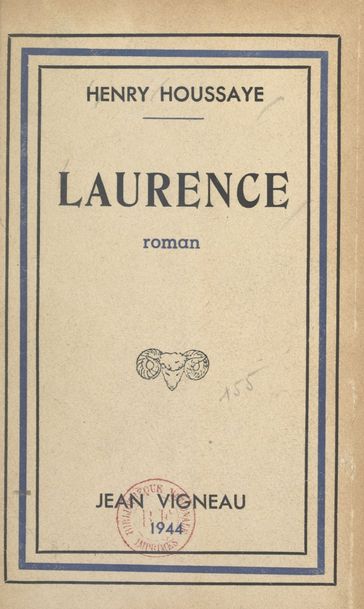 Laurence - Henry Houssaye