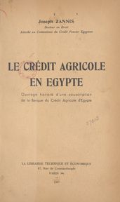 Le Crédit agricole en Égypte