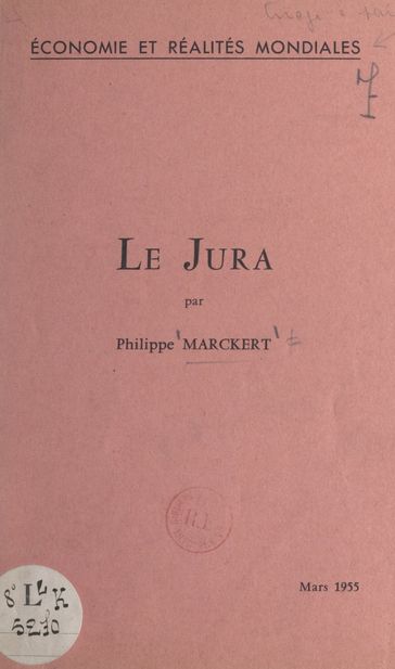 Le Jura - Philippe Marckert