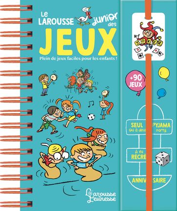 Le Larousse junior des jeux - Charlotte Morin