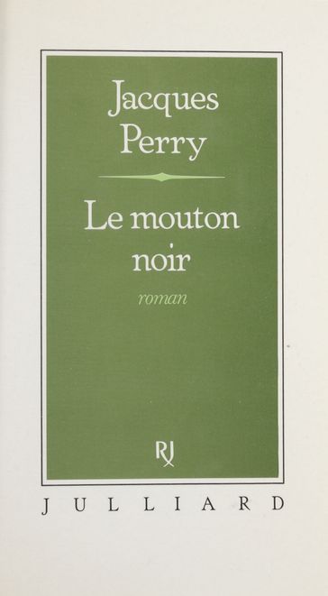 Le Mouton noir - Jacques Perry