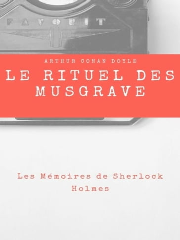 Le Rituel des Musgrave - Arthur Conan Doyle