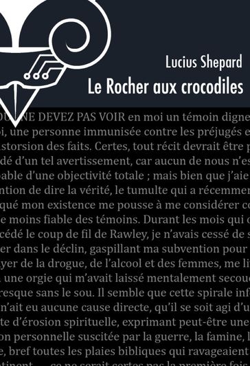 Le Rocher aux crocodiles - Lucius Shepard