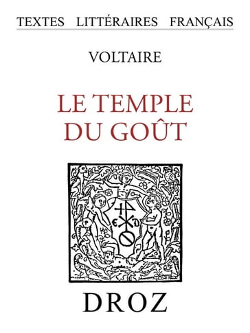 Le Temple du goût - Voltaire