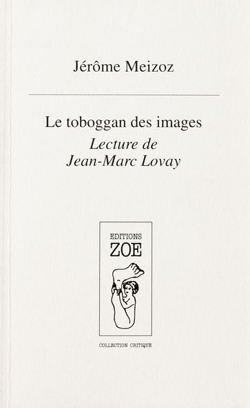 Le Toboggan des images - Jérôme MEIZOZ