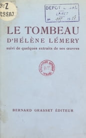 Le Tombeau, d Hélène Lémery