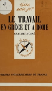 Le Travail en Grèce et à Rome