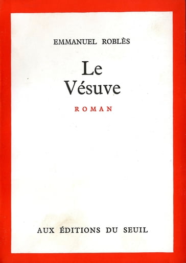 Le Vésuve - Emmanuel Roblès