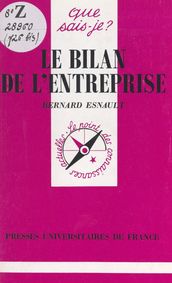 Le bilan de l entreprise