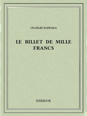 Le billet de mille francs