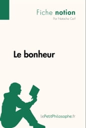 Le bonheur (Fiche notion)