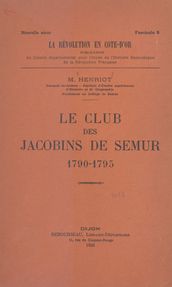 Le club des jacobins de Semur