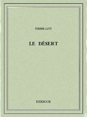 Le désert