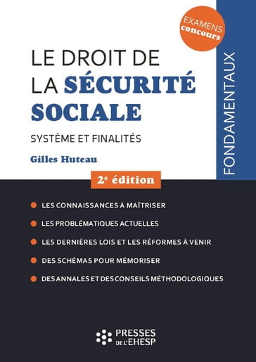 Le droit de la sécurité sociale - Gilles Huteau