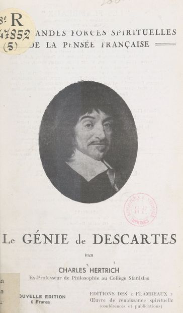Le génie de Descartes - Charles Hertrich - Raymond Durot