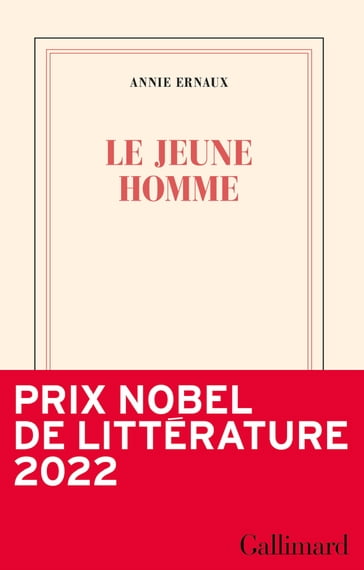 Le jeune homme - Annie Ernaux