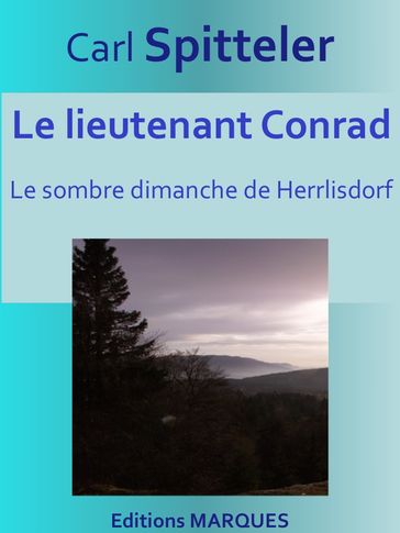 Le lieutenant Conrad - Carl Spitteler