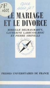 Le mariage et le divorce