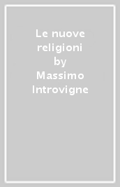 Le nuove religioni