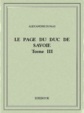 Le page du duc de Savoie III