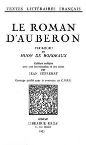 Le roman d Auberon
