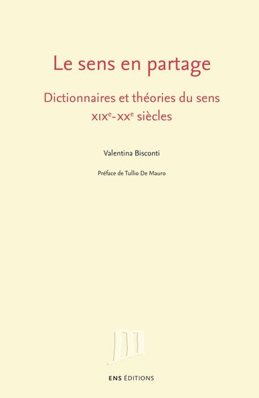 Le sens en partage - Valentina Bisconti