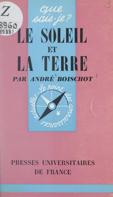Le soleil et la terre - André Boischot - Paul Angoulvent