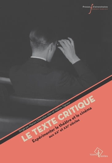 Le texte critique - Collectif