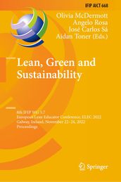 Lean, Green and Sustainability