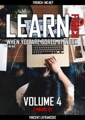 Learn French when you are bored at work (3 hours 33) - Vol 4 (+ AUDIO)