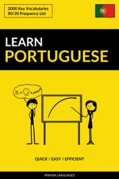 Learn Portuguese: Quick / Easy / Efficient: 2000 Key Vocabularies