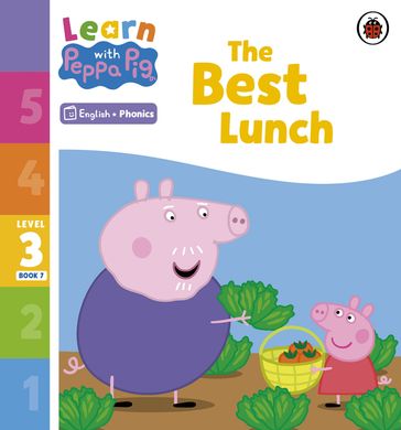 Learn with Peppa Phonics Level 3 Book 7  The Best Lunch (Phonics Reader) - PEPPA PIG