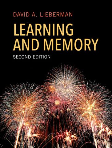 Learning and Memory - David A. Lieberman