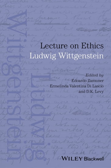 Lecture on Ethics - Ludwig Wittgenstein