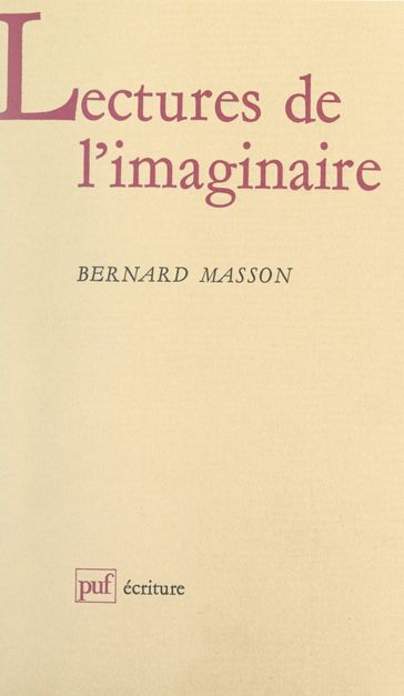 Lectures de l'imaginaire - Bernard Masson - Béatrice Didier
