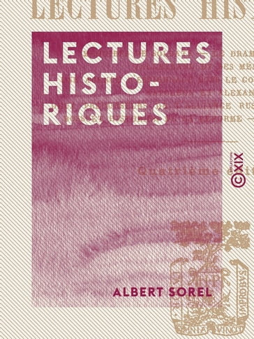 Lectures historiques - Albert Sorel