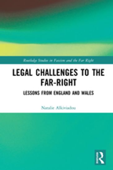 Legal Challenges to the Far-Right - Natalie Alkiviadou