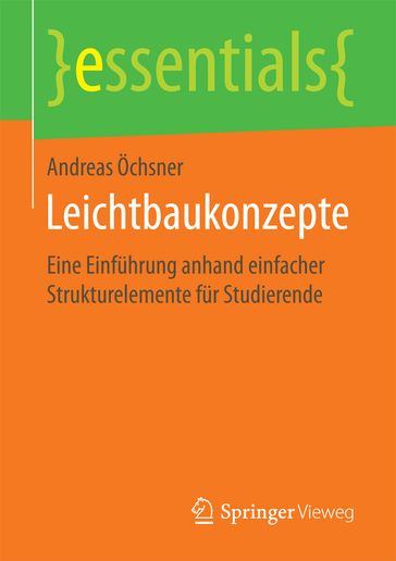 Leichtbaukonzepte - Andreas Öchsner