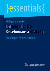 Leitfaden fur die Reiseburoausschreibung