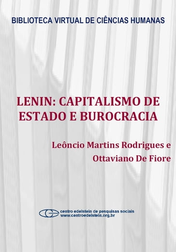 Lenin - Leôncio Martins Rodrigues - Ottaviano De Fiore