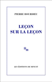 Leçon sur la leçon