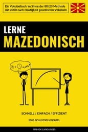 Lerne Mazedonisch - Schnell / Einfach / Effizient