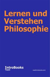 Lernen und Verstehen Philosophie