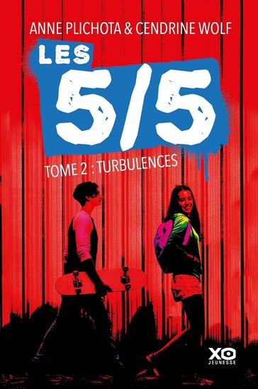 Les 5/5 - tome 2 Turbulences - Anne Plichota - Cendrine Wolf