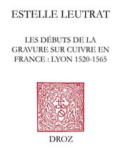 Les Débuts de la gravure sur cuivre en France