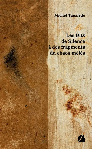 Les Dits de Silence à des fragments du chaos mêlés - Michel Tauziède