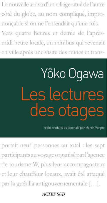 Les Lectures des otages - Yôko Ogawa
